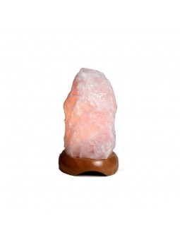Lámpara de Cuarzo Rosa Grande