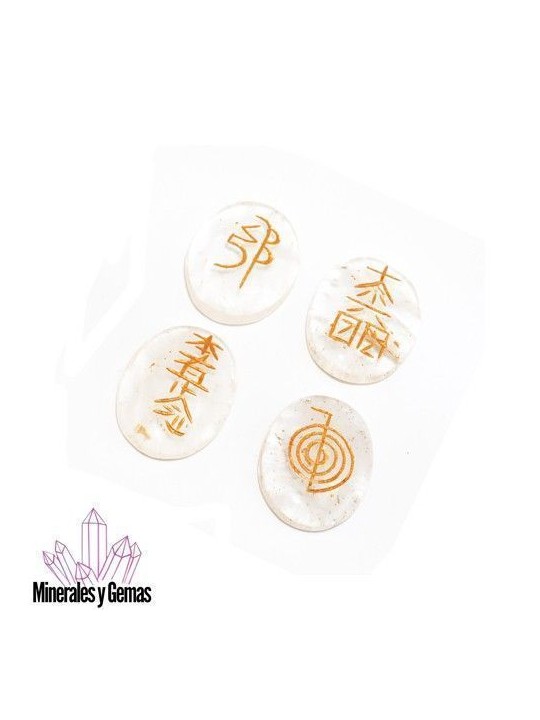 Chakras de Cuarzo Blanco Reiki