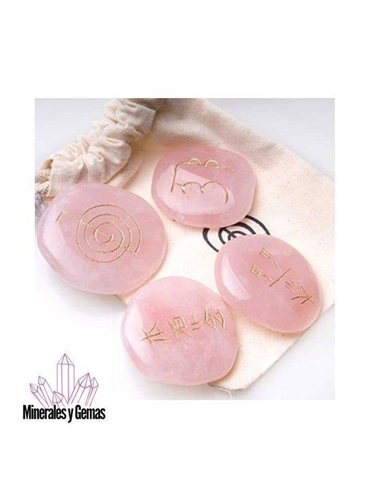Chakras de Cuarzo Rosa Reiki
