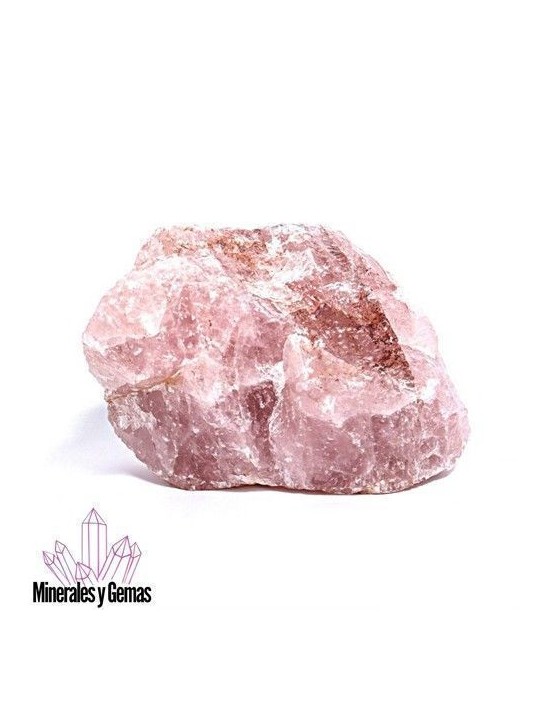 Cuarzo Rosa en Bruto de 18 cm.