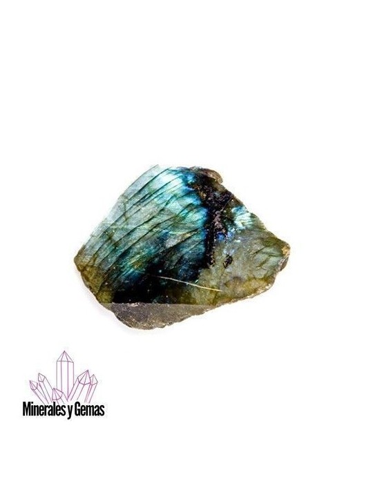 Labradorita en Bruto de 2 cm.
