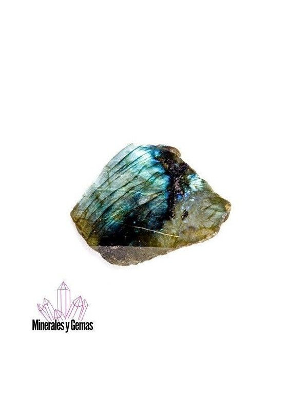 Labradorita en Bruto de 2 cm.