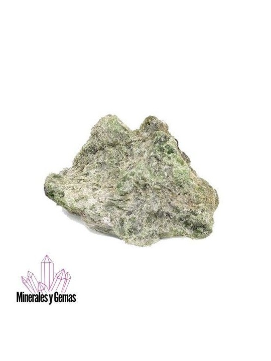 Diópsido de Cromo en Bruto de 3 cm.
