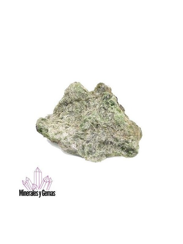 Diópsido de Cromo en Bruto de 3 cm.