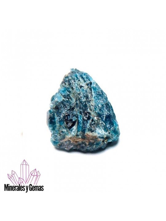 Apatita Azul en Bruto de 2 cm.