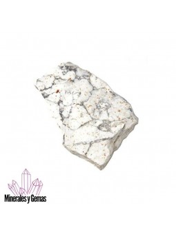 Howlita Blanca en Bruto de 3 cm.