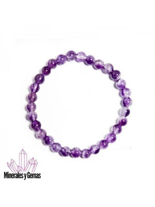 Pulsera de Amatista 6 mm