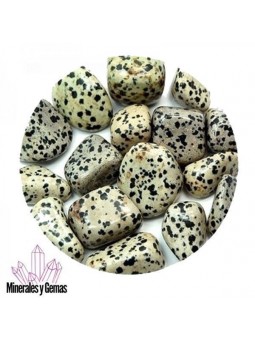 Jaspe Dalmata en Rodados 250 GR