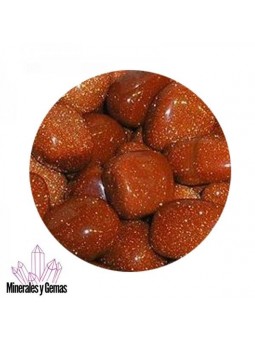 Aventurina Dorada en Rodados 250 gr