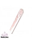 Punta Masaje de Cuarzo Rosa 12cm