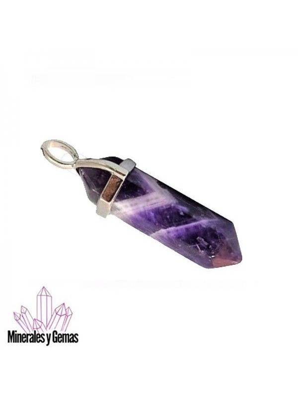 Colgante de Amatista Punta Biterminada 3 cm