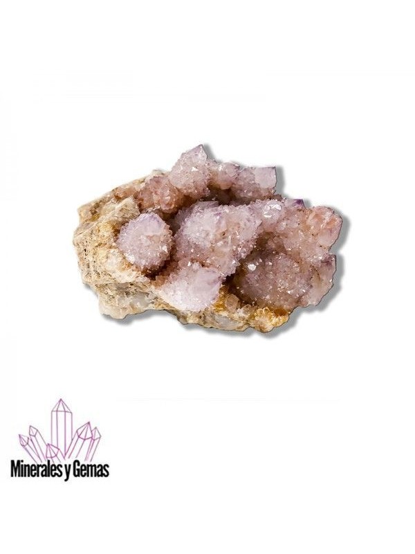 Drusa de Amatista cactus 640 gr