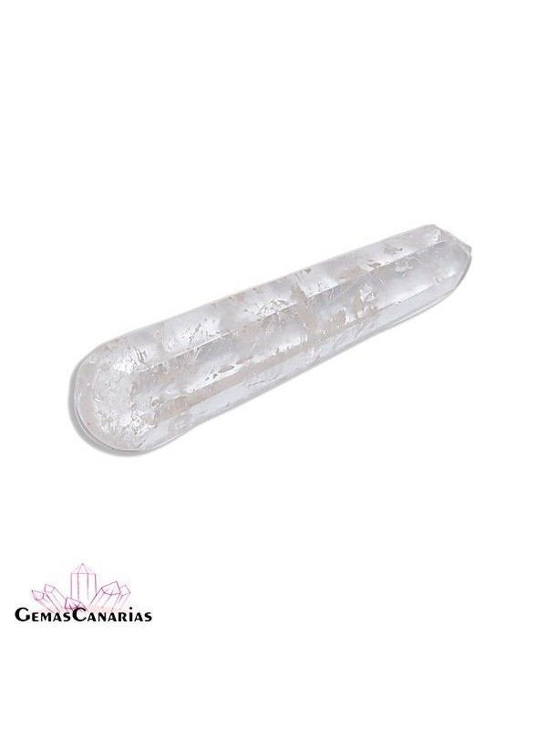 Masajeador de Cuarzo Blanco