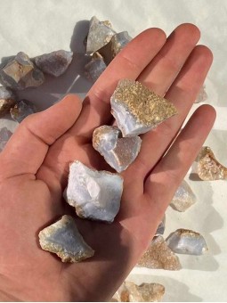 Calcedonia  Azul en Bruto 2 cm