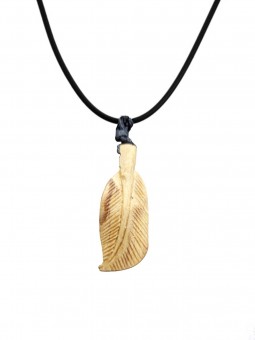 Colgante de Palo Santo Hoja