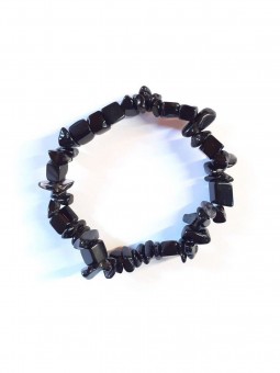 Pulsera Chip de Obsidiana