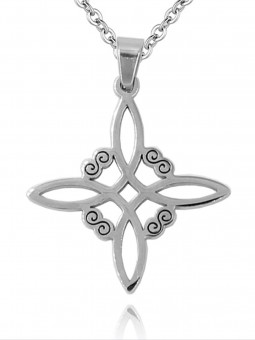 Collar Nudo de Bruja de...