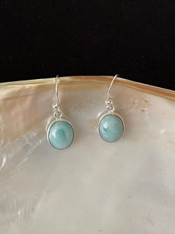 Pendientes de Larimar con...
