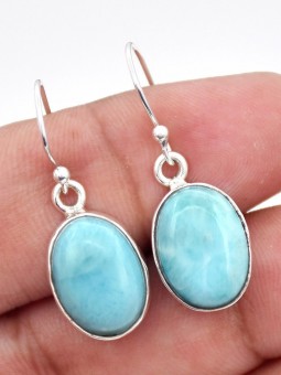 Pendientes de Larimar con...
