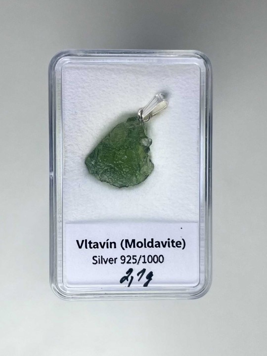 Colgante de Moldavita