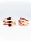 Anillo de Cobre Espiral Adaptable