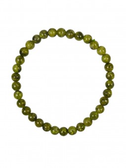 Pulsera de Peridoto 6 mm