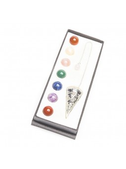 Pendulo 7 Chakras Pentagrama